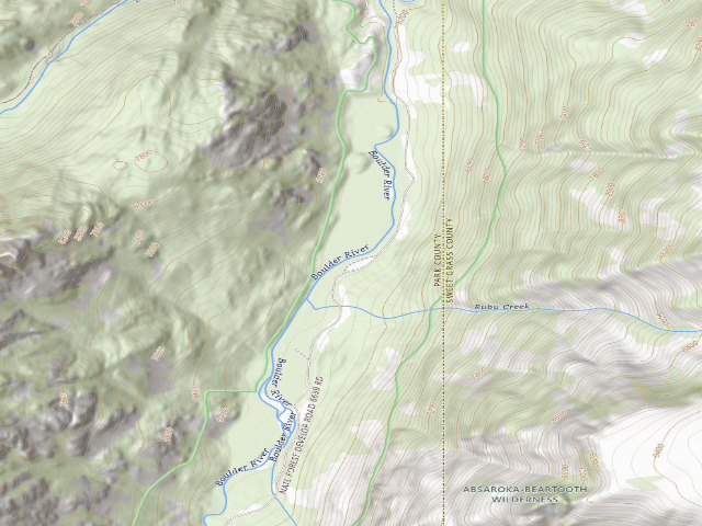 USGS topographic map of Hickspark North-02