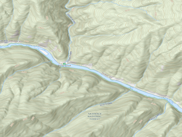 USGS topographic map of Hidabeach-010