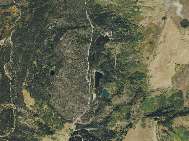 Aerial image of Hidden Lakes