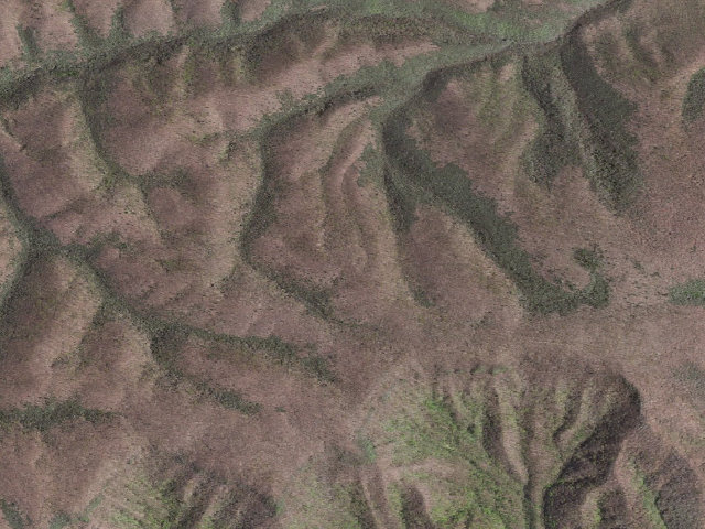 Aerial image of Hidden Valley WMA