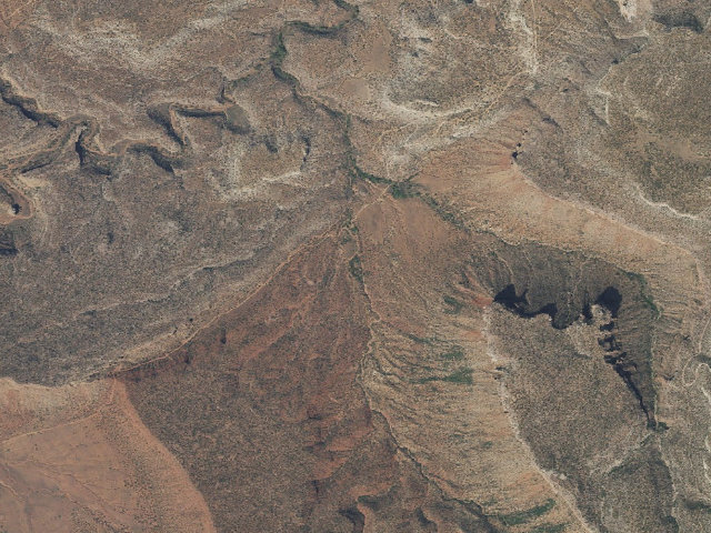 Aerial image of Hideout Canyon Camping Area