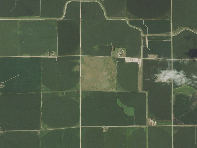 Aerial image of High Basin WMA