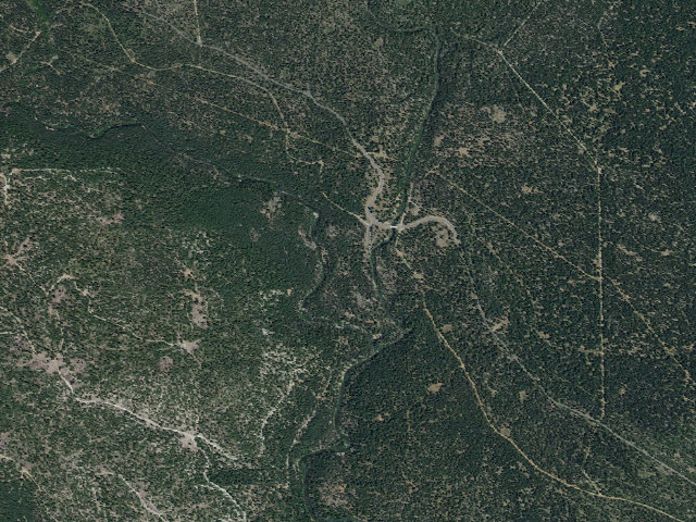 Aerial image of High Bridge Campground