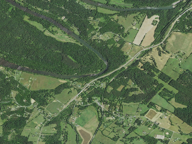 Aerial image of High Cliff Canoe-Decommissioned