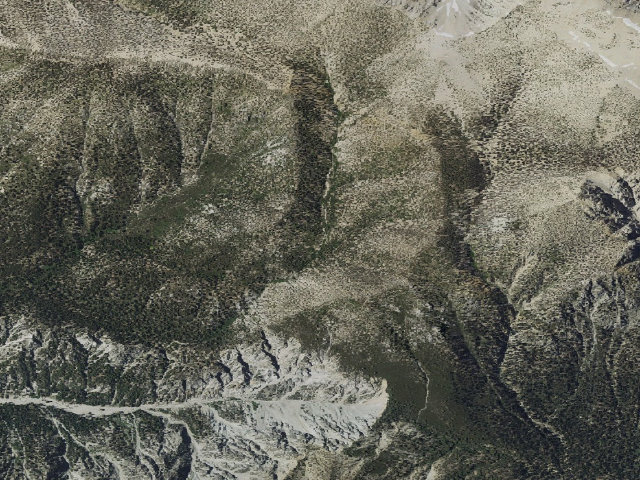 Aerial image of High Creek Trail Camp