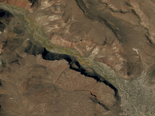 Aerial image of High Rock Canyon