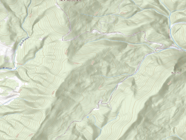 USGS topographic map of Highland WMA