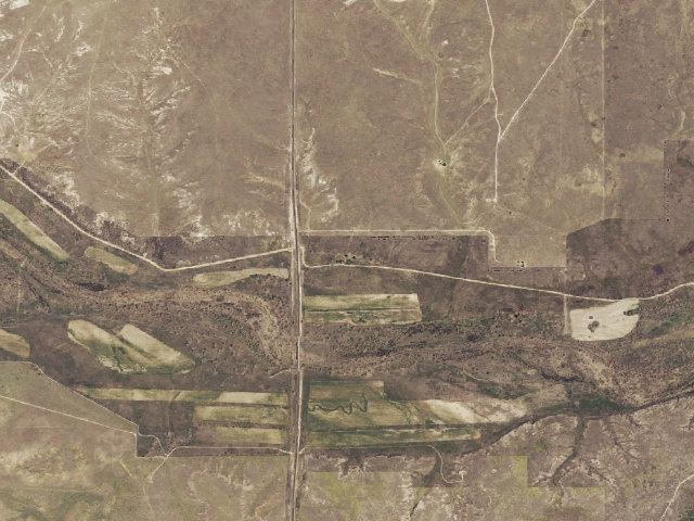 Aerial image of Highway Campground (Optima WMA)