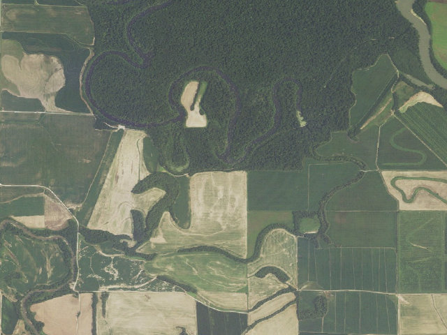 Aerial image of Hill Slough Camping Area #1