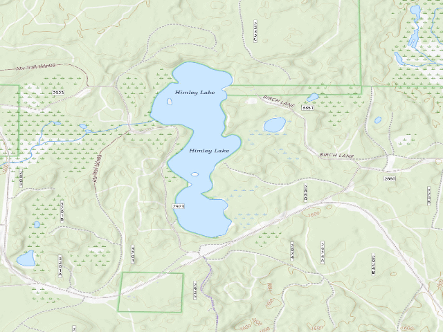 USGS topographic map of Himley Ca