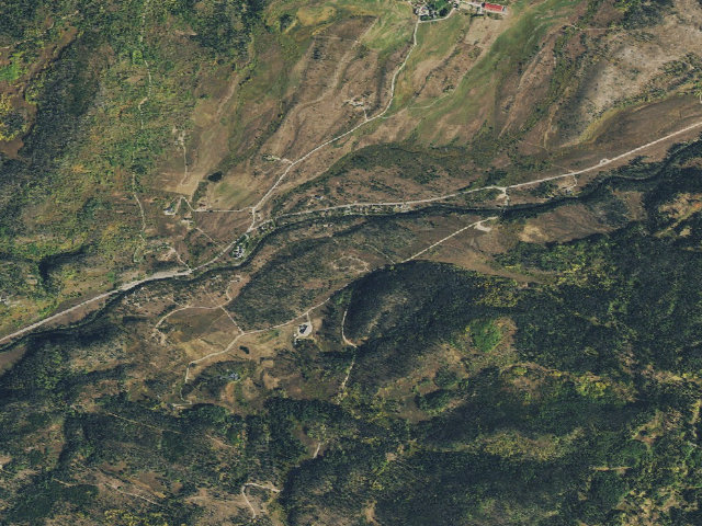 Aerial image of Hinman Park