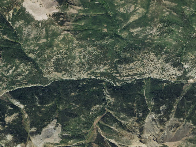 Aerial image of Hinsdale County