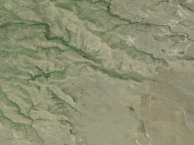 Aerial image of Hoag Spring