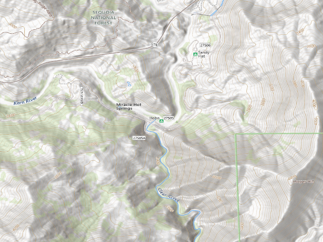 USGS topographic map of Hobo