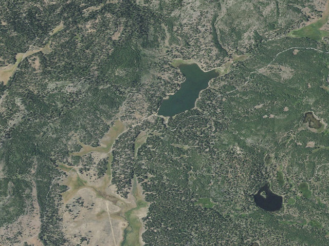 Aerial image of Holbrook Reservoir