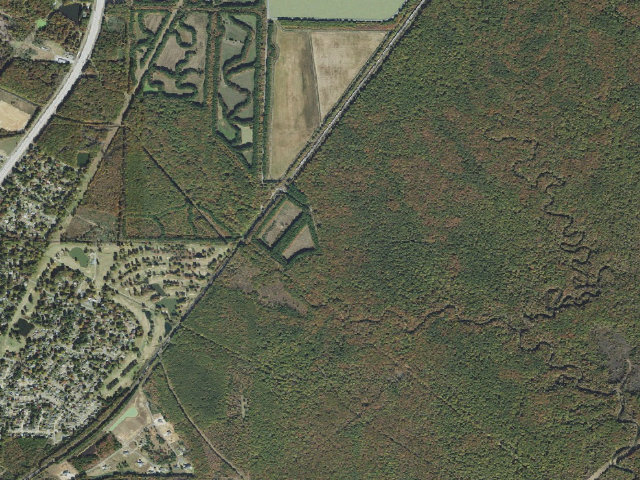 Aerial image of Holland Bottoms Camping Area #4