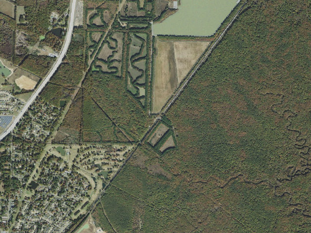 Aerial image of Holland Bottoms Camping Area #5