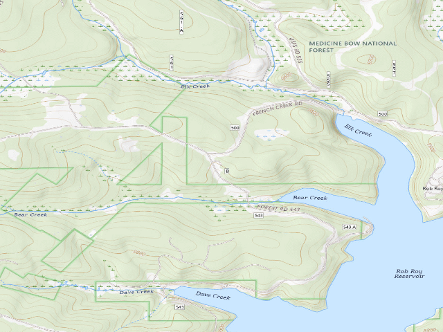 USGS topographic map of Holmes