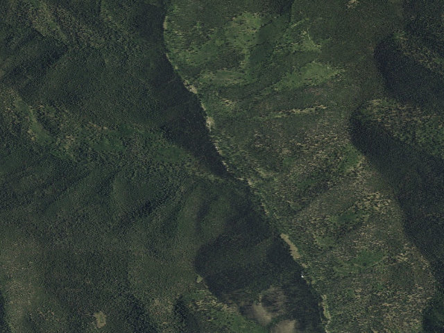 Aerial image of Holy Ghost Campground