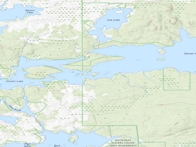 USGS topographic map of Homer Site 3