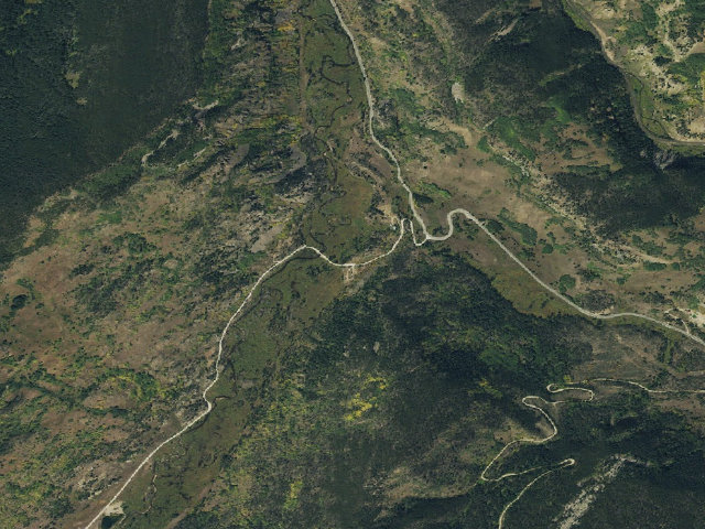 Aerial image of Homestake Valley
