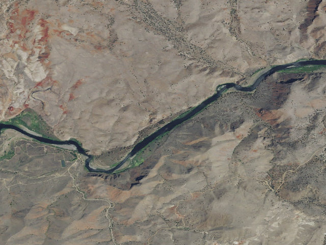 Aerial image of Homestead Site