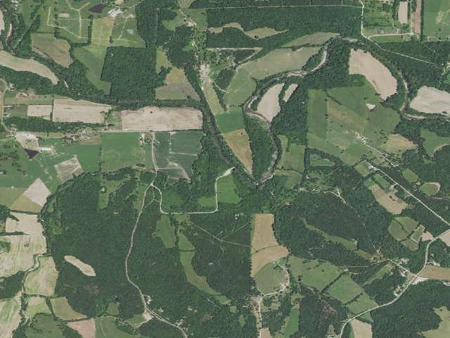 Aerial image of Honey Creek Access