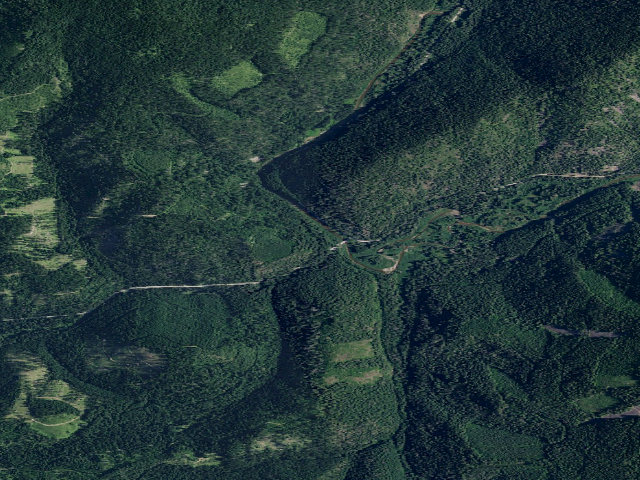 Aerial image of Honeysuckle