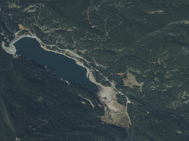 Aerial image of Hood Creek