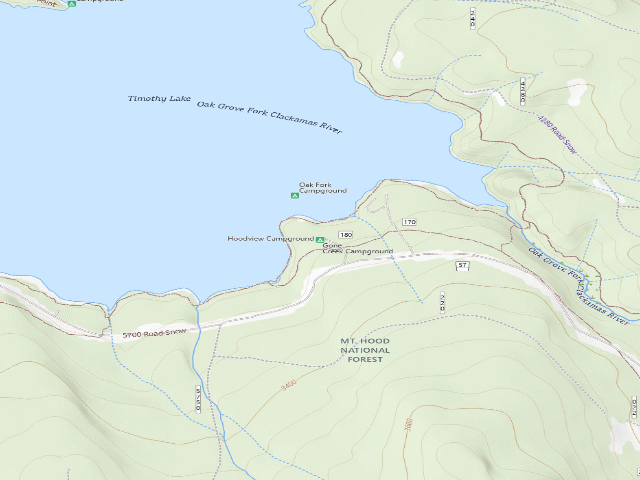 USGS topographic map of Hoodview