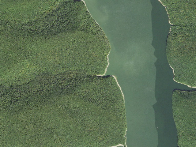 Aerial image of Hooks Brook Boat To