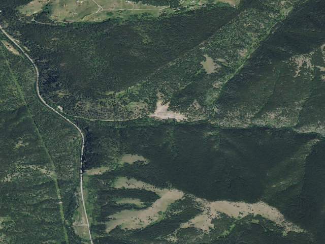 Aerial image of Hoover Creek 001B