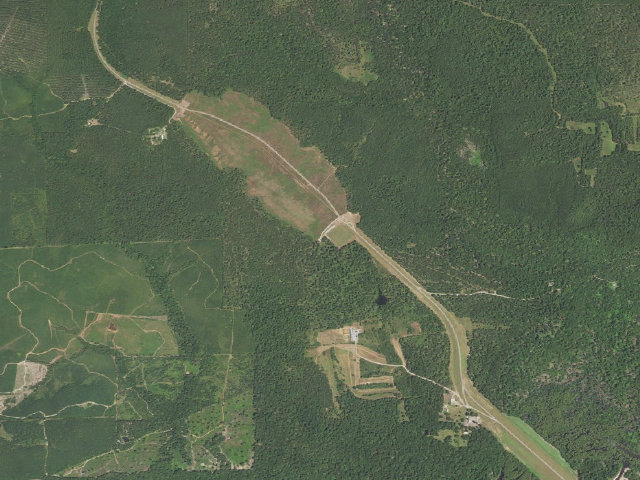 Aerial image of Horse Camp Primitive Camping