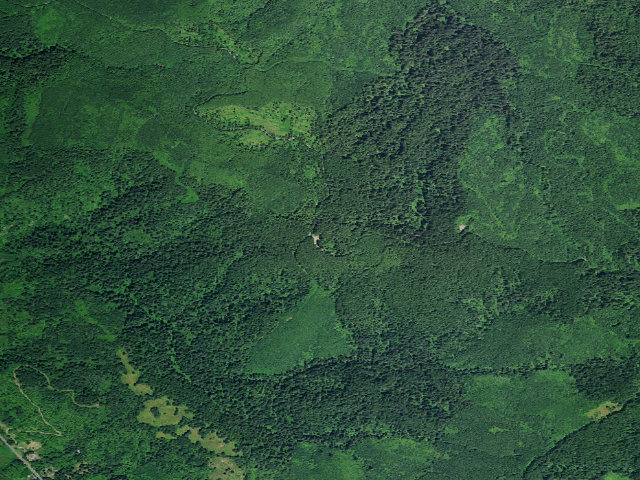 Aerial image of Horse Creek Campground