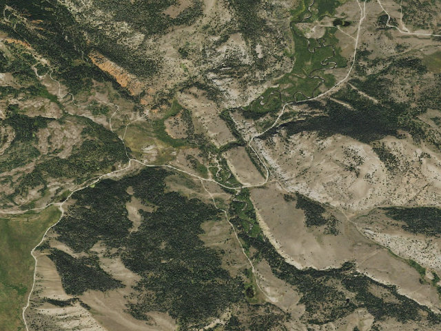 Aerial image of Horse Creek