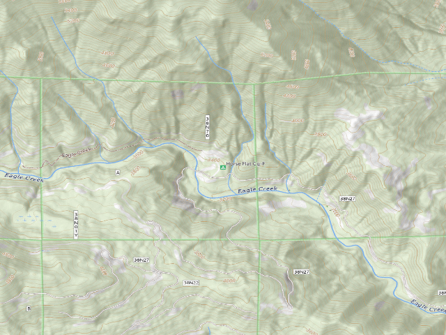 USGS topographic map of Horse Flat Cg-F