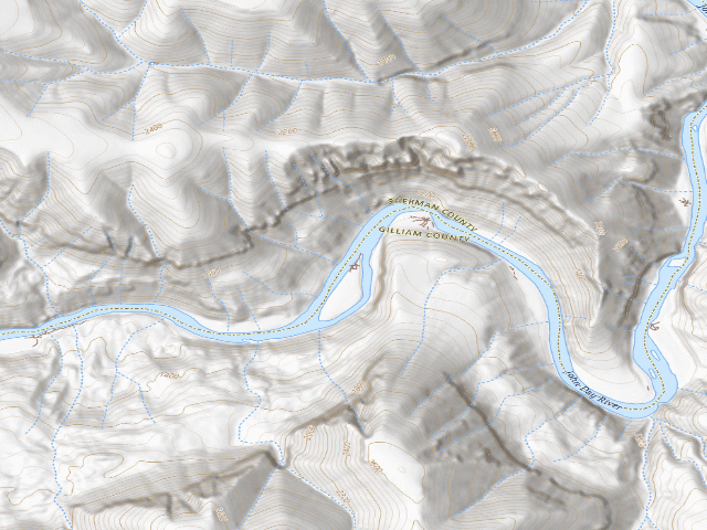 USGS topographic map of Horse Lower Island