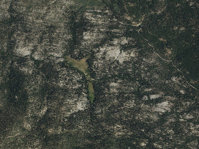 Aerial image of Horse Meadow Campground