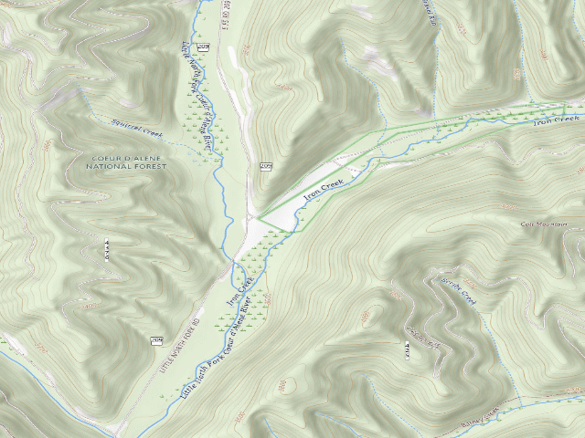 USGS topographic map of Horsehaven 1B