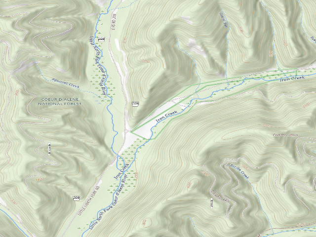 USGS topographic map of Horsehaven 1D