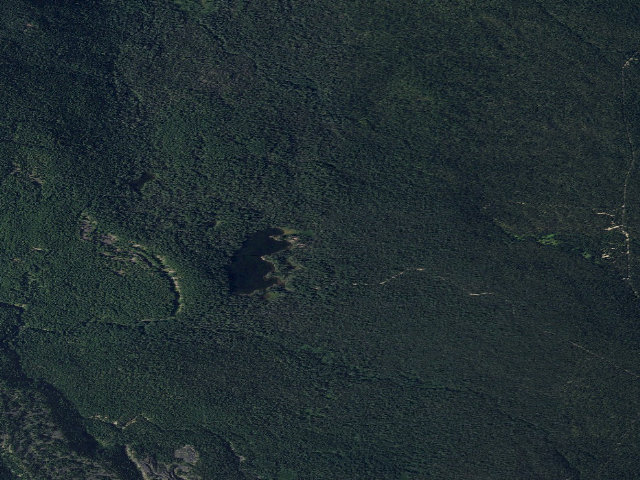 Aerial image of Horseshoe Lake Cg