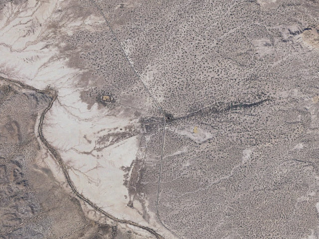 Aerial image of Hot Well Dunes Recreation Area