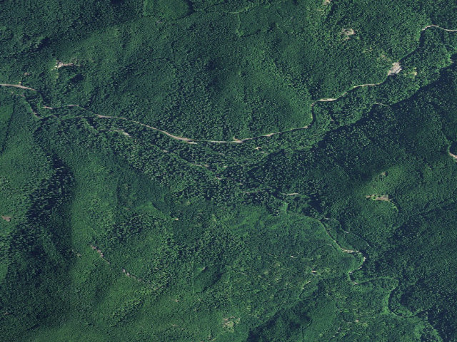 Aerial image of House Rock Campground