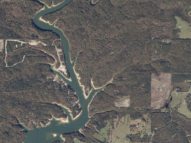 Aerial image of Houston Campground