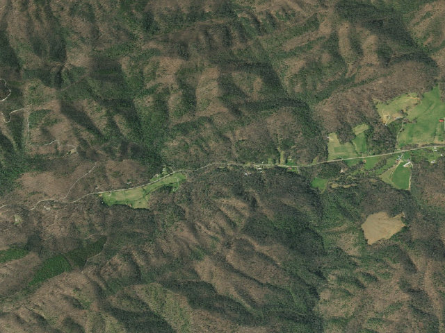 Aerial image of Houston Valley Campground
