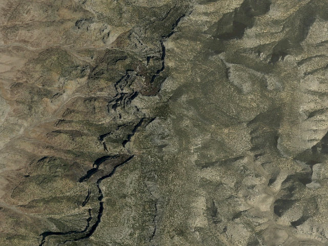 Aerial image of Howell Peak