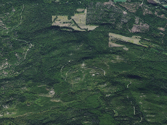 Aerial image of Huckleberry Camping