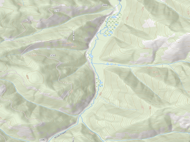 USGS topographic map of Hughes Ck-03
