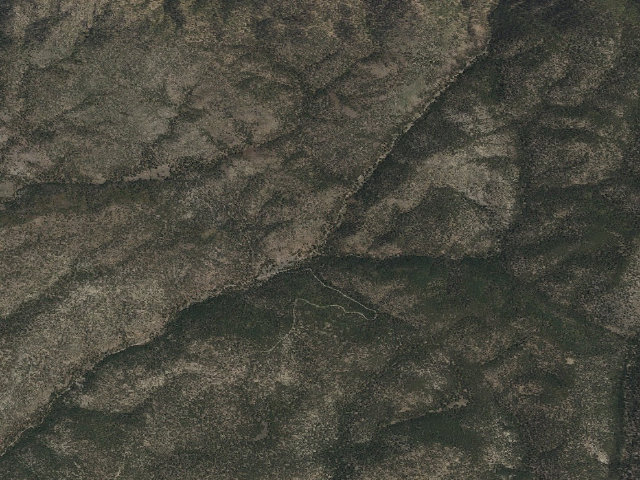 Aerial image of Hughes Mill Campground