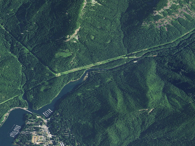 Aerial image of Humbug